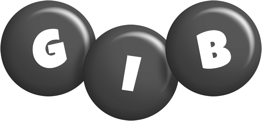 Gib candy-black logo