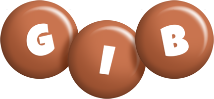 Gib candy-brown logo