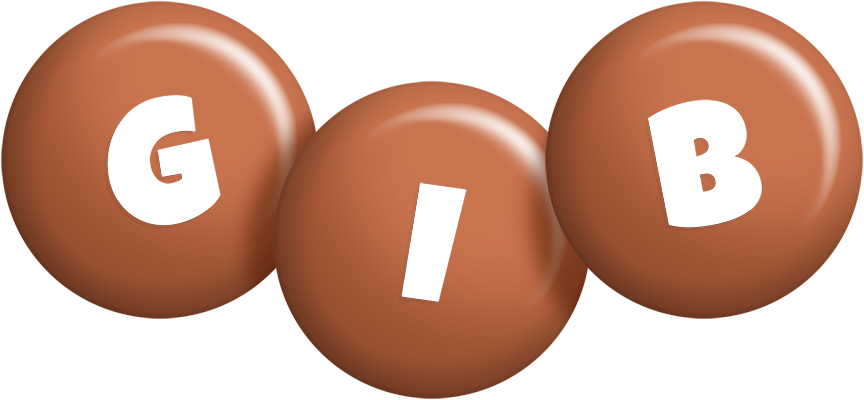 Gib candy-brown logo