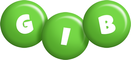 Gib candy-green logo