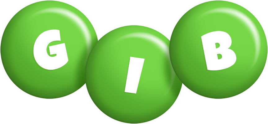 Gib candy-green logo