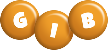 Gib candy-orange logo