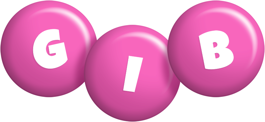 Gib candy-pink logo