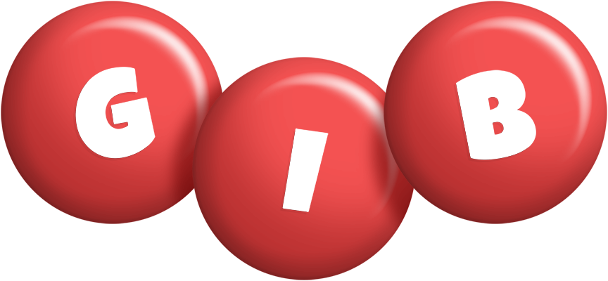 Gib candy-red logo