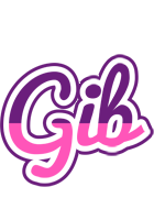 Gib cheerful logo