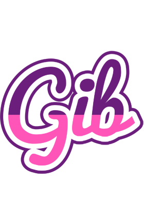 Gib cheerful logo