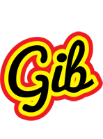 Gib flaming logo