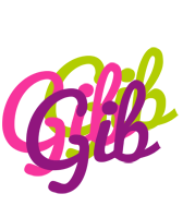 Gib flowers logo