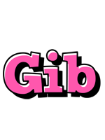 Gib girlish logo