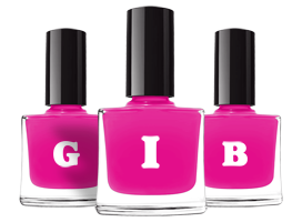 Gib nails logo