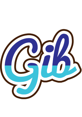 Gib raining logo