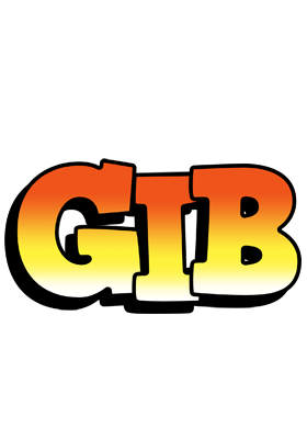 Gib sunset logo
