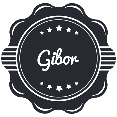 Gibor badge logo