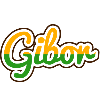 Gibor banana logo