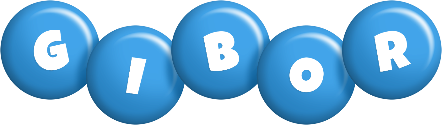 Gibor candy-blue logo