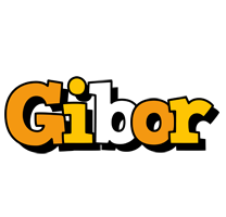 Gibor cartoon logo