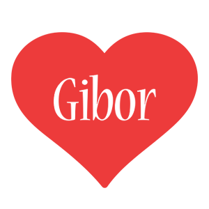 Gibor love logo