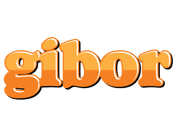Gibor orange logo