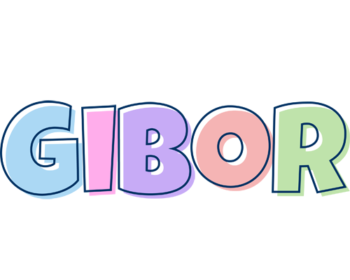 Gibor pastel logo