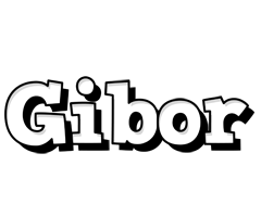 Gibor snowing logo