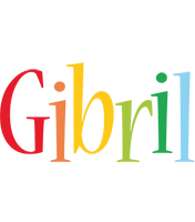 Gibril birthday logo