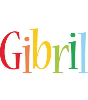 Gibril birthday logo