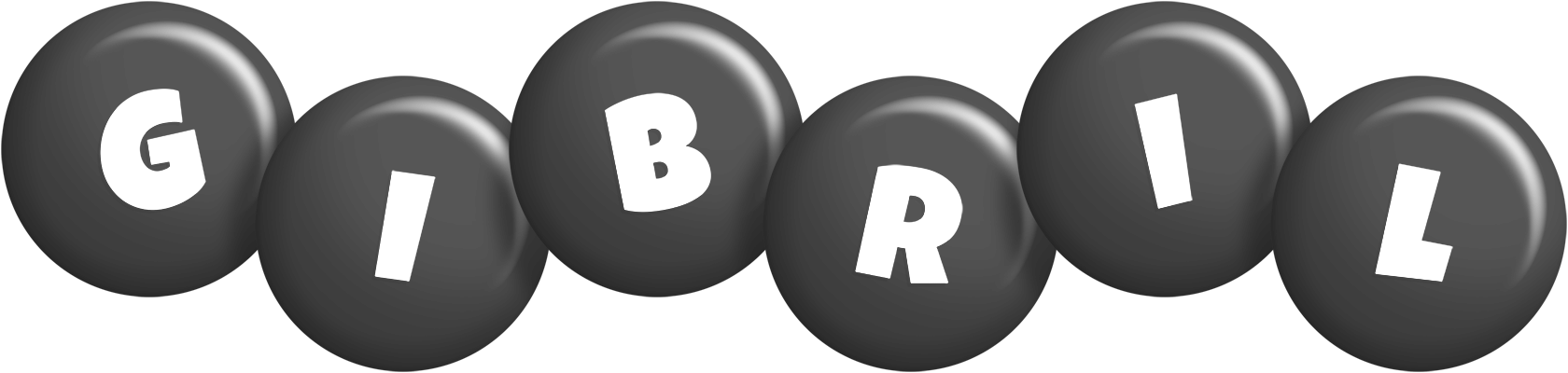 Gibril candy-black logo