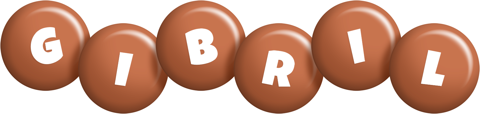 Gibril candy-brown logo