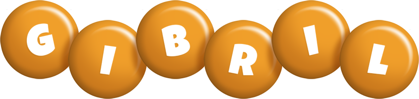 Gibril candy-orange logo