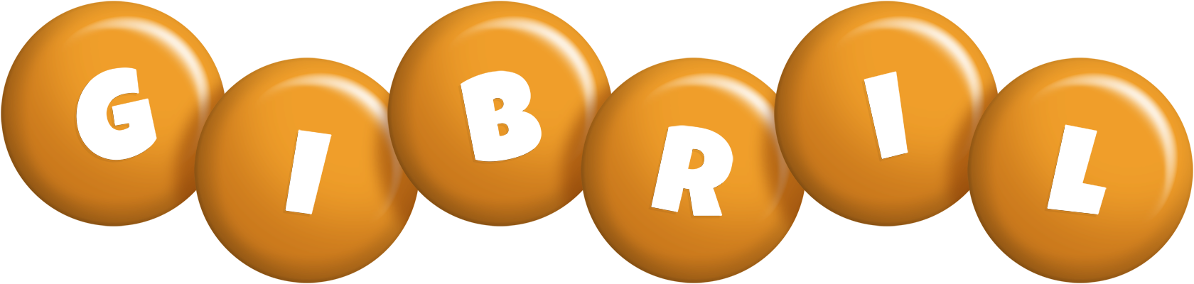 Gibril candy-orange logo