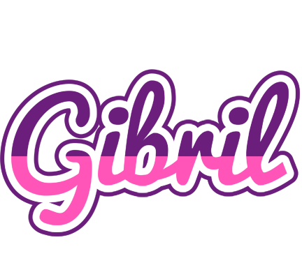 Gibril cheerful logo