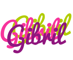 Gibril flowers logo