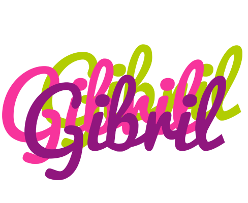 Gibril flowers logo