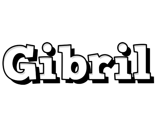 Gibril snowing logo