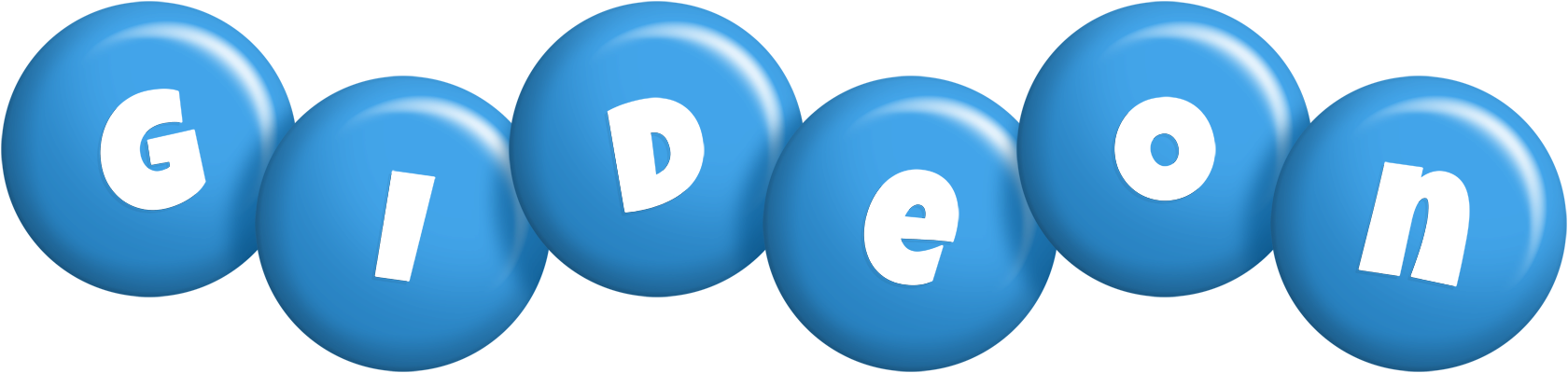 Gideon candy-blue logo