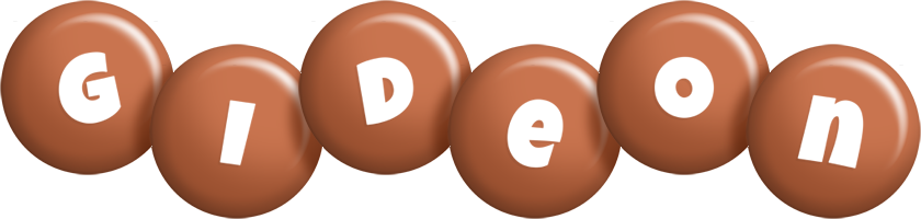 Gideon candy-brown logo
