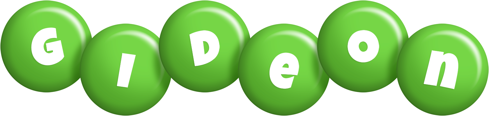 Gideon candy-green logo