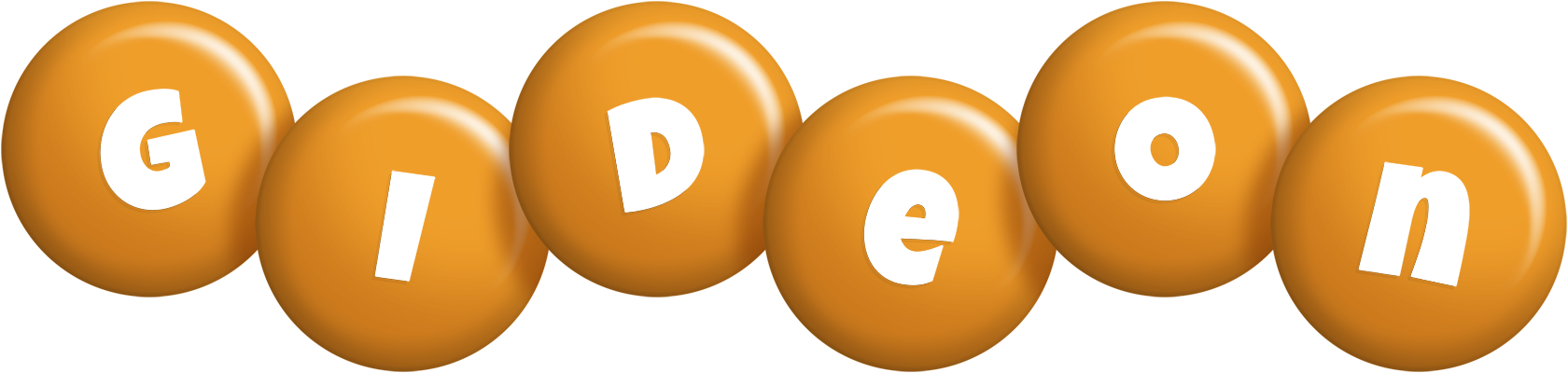 Gideon candy-orange logo