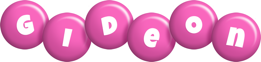 Gideon candy-pink logo
