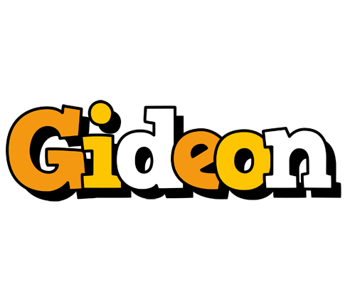 Gideon cartoon logo