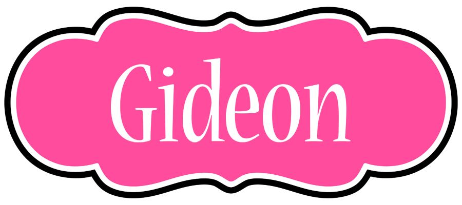 Gideon invitation logo