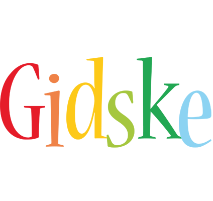 Gidske birthday logo