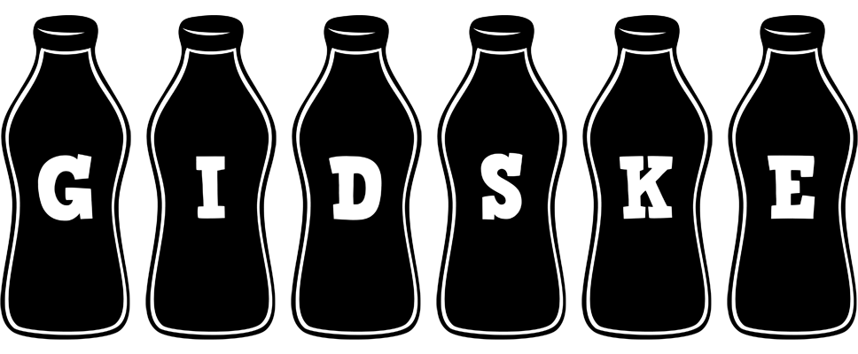 Gidske bottle logo
