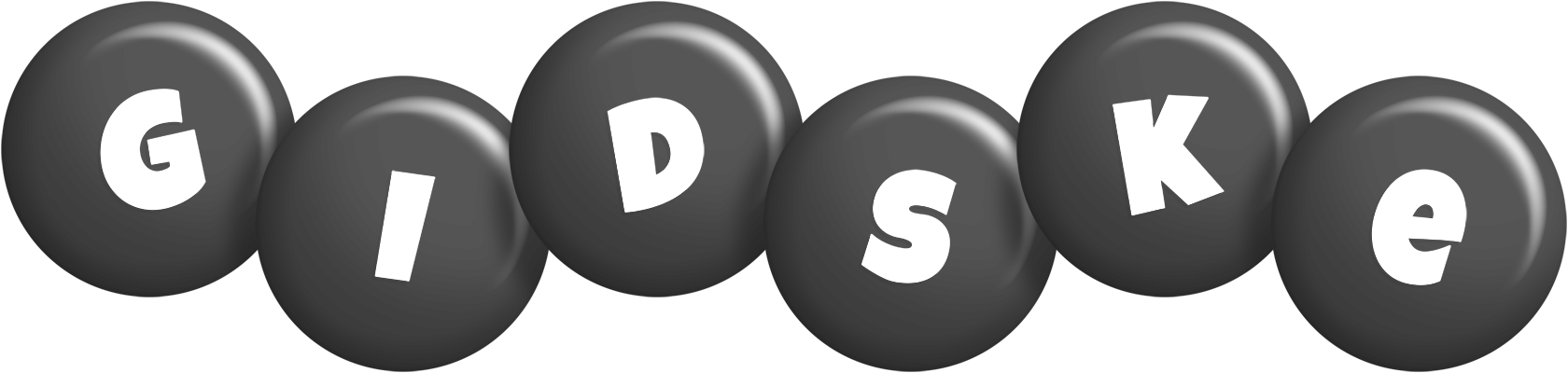 Gidske candy-black logo