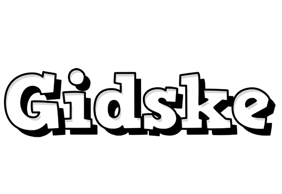Gidske snowing logo