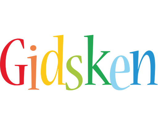 Gidsken birthday logo