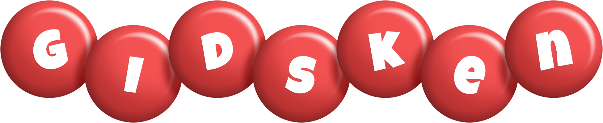 Gidsken candy-red logo