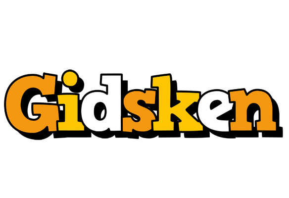 Gidsken cartoon logo