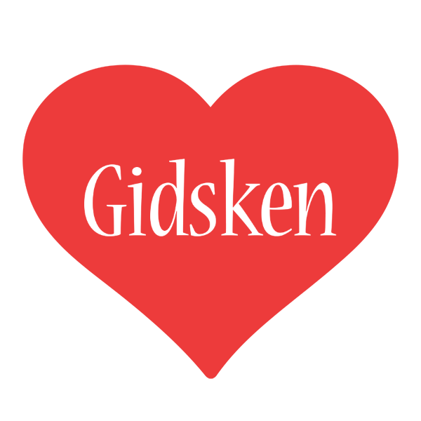 Gidsken love logo