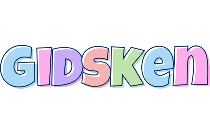 Gidsken pastel logo